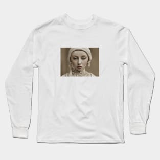 Portrait of Christina Aguilera Long Sleeve T-Shirt